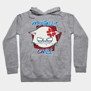 The Mentally Chill Cat Hoodie